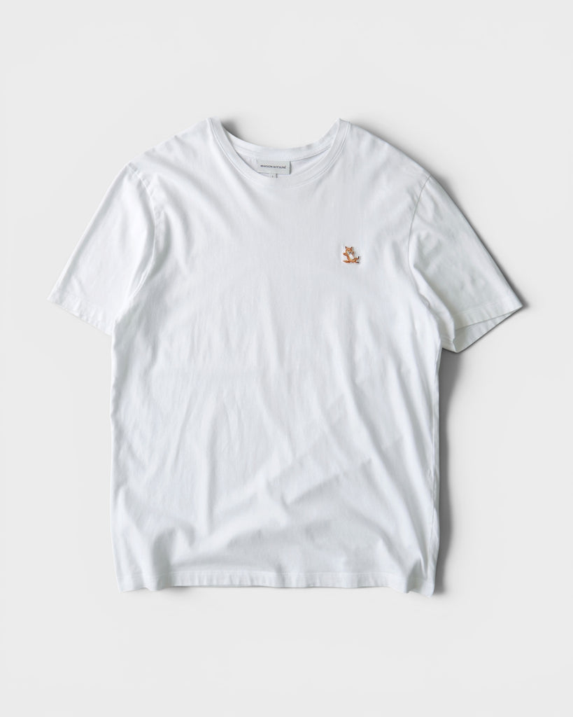 メゾン キツネ チラックスフォックス Tシャツ ホワイト Lサイズ メンズ