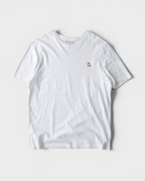 メゾン キツネ チラックスフォックス Tシャツ ホワイト Lサイズ メンズ