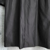 イヴサンローラン ヴィンテージ YSLロゴ ステンカラーコート ダークグレー