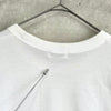 イヴ サンローラン ヴィンテージ YSLロゴ Tシャツ ホワイト
