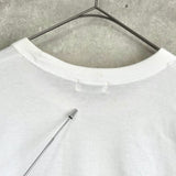 イヴ サンローラン ヴィンテージ YSLロゴ Tシャツ ホワイト