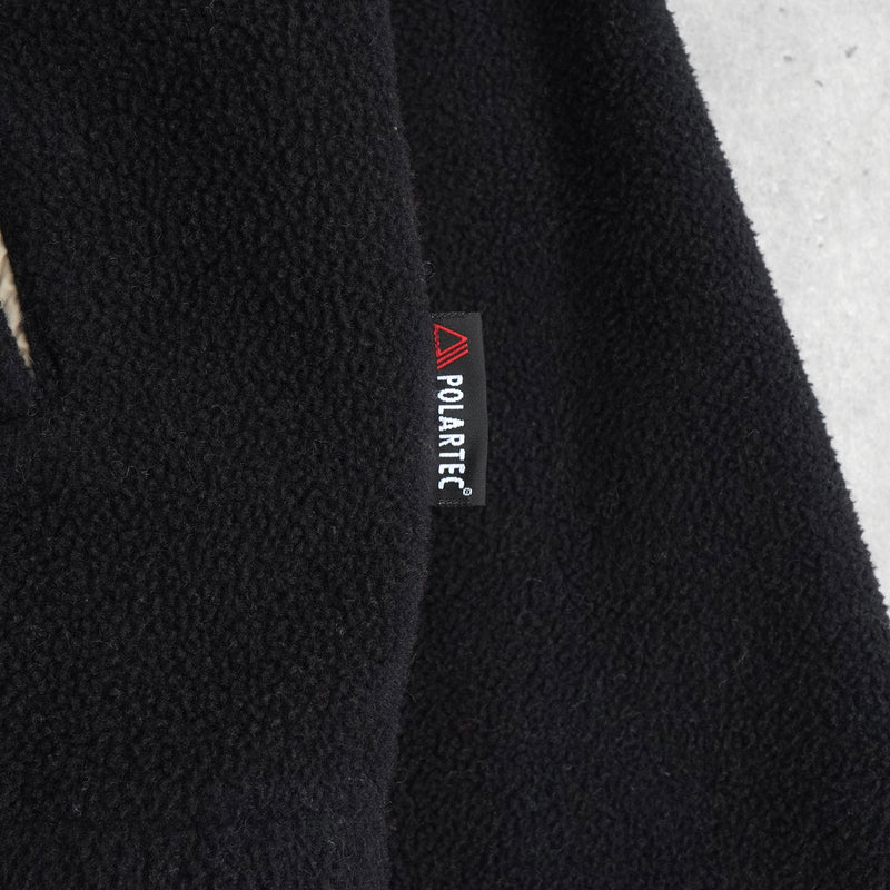 ポロ ラルフローレン スモールポニーロゴ フリース ジャケット ブルゾン ブラック メンズ