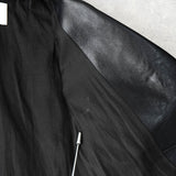 ビューティフル ピープル vintage eather iders jacket レザージャケット ライダースジャケット ブラック タグ付き未使用品 レディース