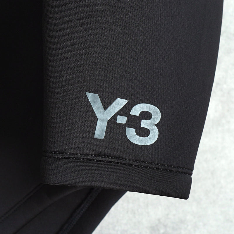 ワイスリー FUTURE SPORT HOODIE ロゴ フルジップ パーカー ブラック