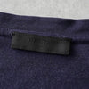 プラダ ロゴパッチ ナイロン切り替え 胸ポケット Tシャツ ブラック