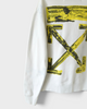 オフホワイト 19AW Acrylic Arrows Sweatshirt スウェット ホワイト M メンズ