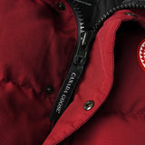 カナダグース ダウンベスト レッド