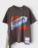 メゾン ミハラ ヤスヒロ スカーフ ドッキング Tシャツ ブラウン系 46 レディース