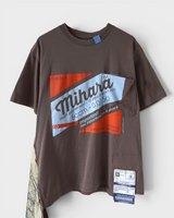 メゾン ミハラ ヤスヒロ スカーフ ドッキング Tシャツ ブラウン系 46 レディース
