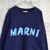 マルニ ロゴ スウェット ネイビー