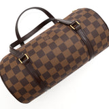 ルイ ヴィトン ダミエ パピヨン26 ドラムバッグ ハンドバッグ ブラウン N51304