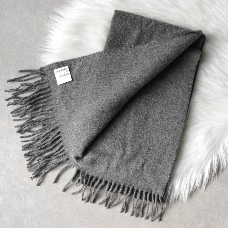 アクネ ストゥディオズ ストール ウール マフラー グレー