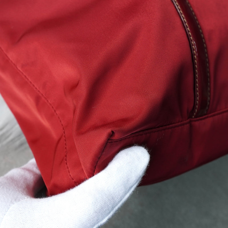 プラダ ハンドバッグ レッド