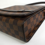 ルイ・ヴィトン ダミエ トライベッカ・ミニ レザー ハンドバッグ ワンショルダーバッグ ブラウン N51162