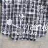 Palace Paint Check Short Sleeve Shirt, Blue
