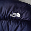 ザ ノースフェイス ヌプシ ロゴ ダウンジャケット ネイビー
