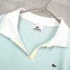 Lacoste 徽标贴片网球衫，女式短袖 Polo 衫