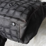 シャネル ニュートラベルライン GM トートバッグ ブラック 7桁6番台