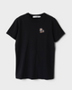 メゾン キツネ チラックスフォックス Tシャツ ブラック XS レディース