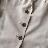 Jean Paul Gaultier Classic Single Breasted Suit in Beige