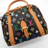 ルイ ヴィトン モノグラムマルチカラー プリシラ ノワール  ハンドバッグ ブラック M40097