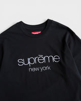 Classic Logo S/S Top シュプリーム Tシャツ ブラック M メンズ