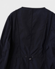 ANTHEMIS GIUBBOTTO ANTHEMIS JACKET モンクレール ナイロン ミドルコート ネイビー M レディース