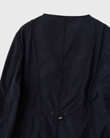 ANTHEMIS GIUBBOTTO ANTHEMIS JACKET モンクレール ナイロン ミドルコート ネイビー M レディース