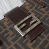 Fendi Vintage Zucca 帆布手提包，棕色