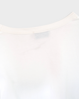 メゾン キツネ 筆記体ロゴ Tシャツ ホワイト M メンズ レディース