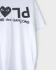 プレイ コム デ ギャルソン Tシャツ ホワイト XL メンズ レディース