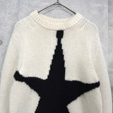 アクネ ストゥディオズ スター ニット アイボリー