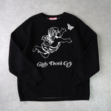 ガールズドントクライ エンジェル ニット ブラック