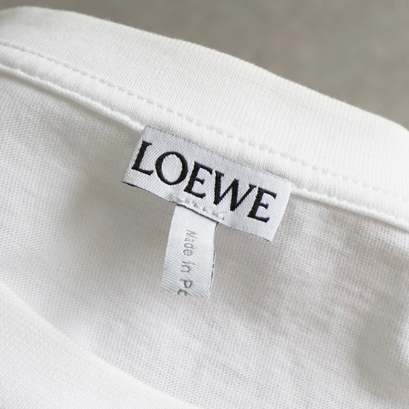 ロエベ アナグラム Tシャツ ホワイト