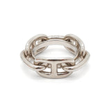 エルメス ルガテ スカーフリング シルバー 箱付き