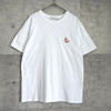 メゾン キツネ チラックスフォックス Tシャツ ホワイト