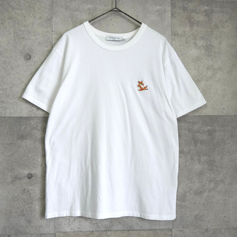 メゾン キツネ チラックスフォックス Tシャツ ホワイト