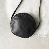 イヴ サンローラン ヴィンテージ YSLロゴ ショルダーバッグ ポシェット ブラック