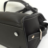 サンローラン ベイビーカバス レザー 2way ハンドバッグ ショルダーバッグ グレー