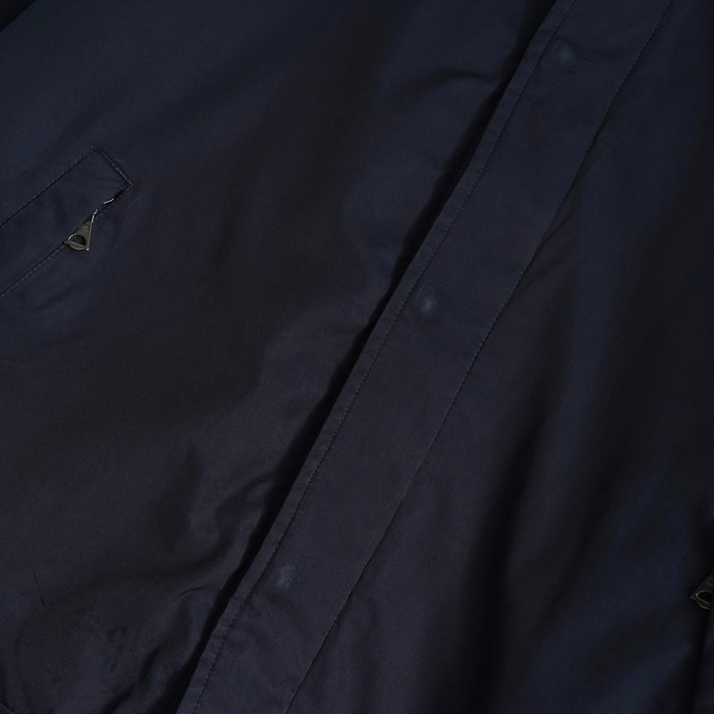 ポロ ラルフローレン ポニーロゴ フリース裏地 中綿 ブルゾン ネイビー