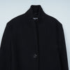 ジルサンダー チェスターコート ウールコート ブラック レディース
