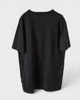 ストーン アイランド ワンポイント刺繍 コンパスロゴ Tシャツ ブラック XL メンズ