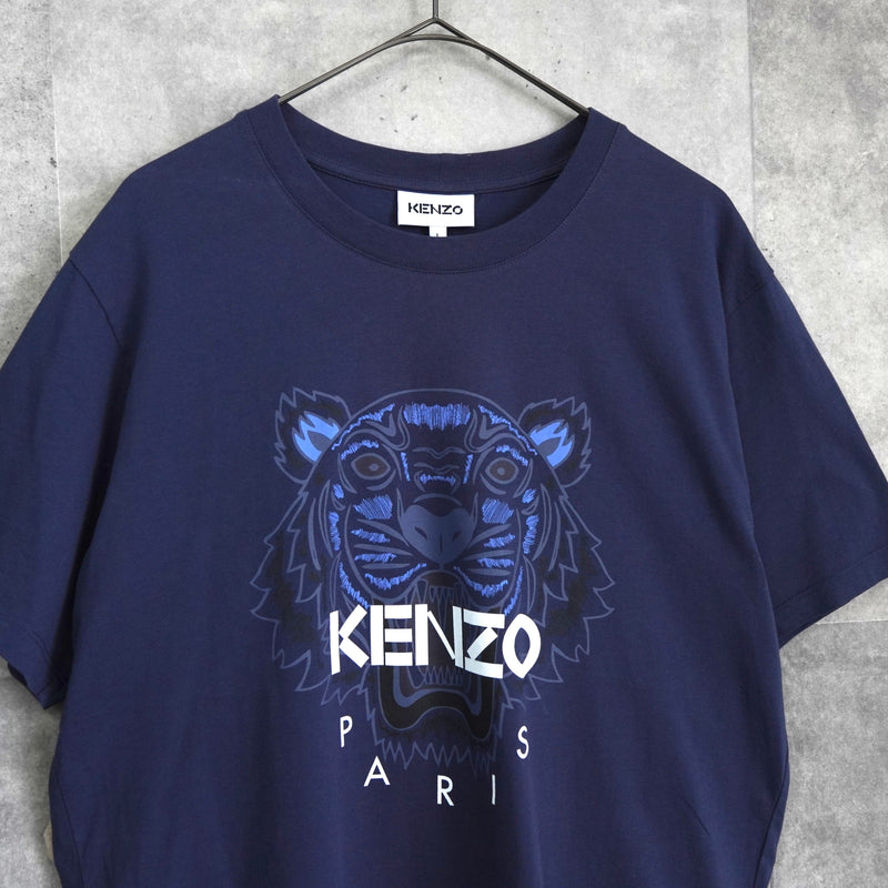 ケンゾー タイガー Tシャツ ネイビー