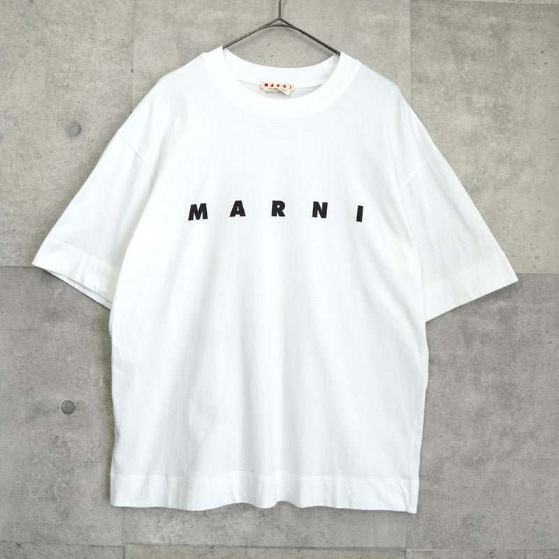 マルニ ロゴ Tシャツ ホワイト