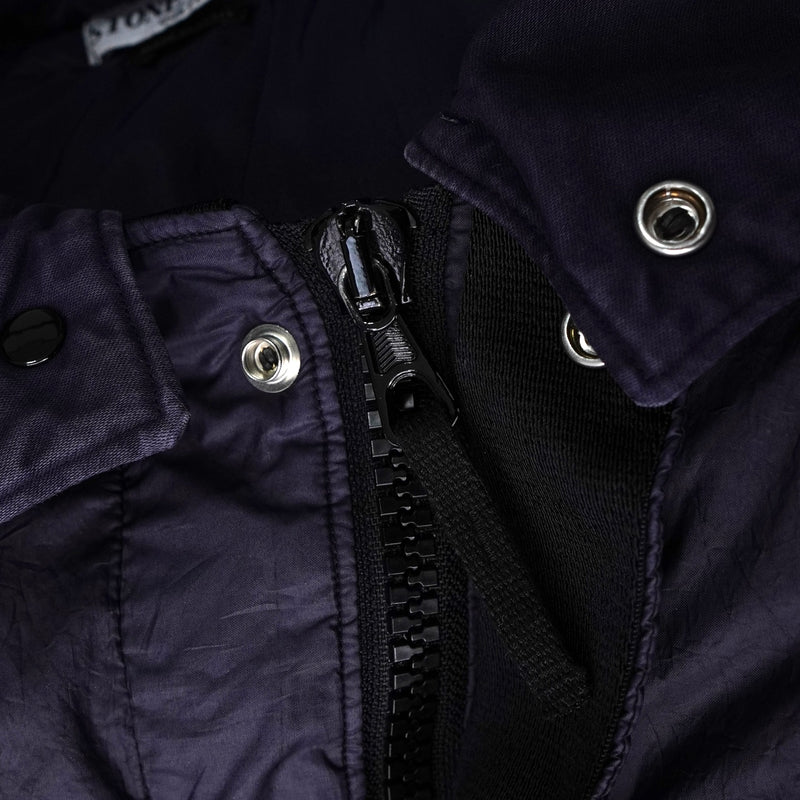 ストーン アイランド ショート丈 ダウンジャケット ネイビー