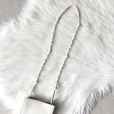 ジルサンダー タングル スモール レザー ショルダーバッグ ホワイト