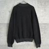 イヴ サンローラン ヴィンテージ YSLロゴ モックネック ニット グレー