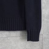 ポロ ラルフローレン 星条旗 ニット コットン ニット ネイビー