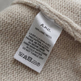 アーペーセー ニット アイボリー レディース