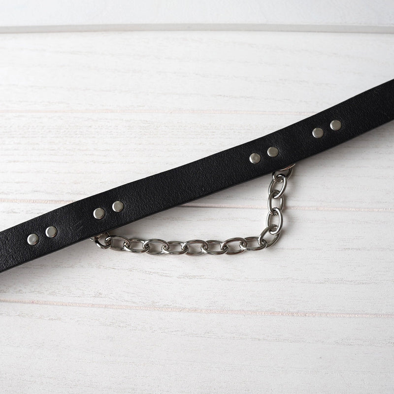 Chain Leather Belt｜Made in Italy